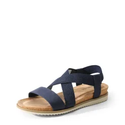 Cushioned Footbed Elastic Strap Sandals