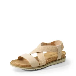 Cushioned Footbed Elastic Strap Sandals