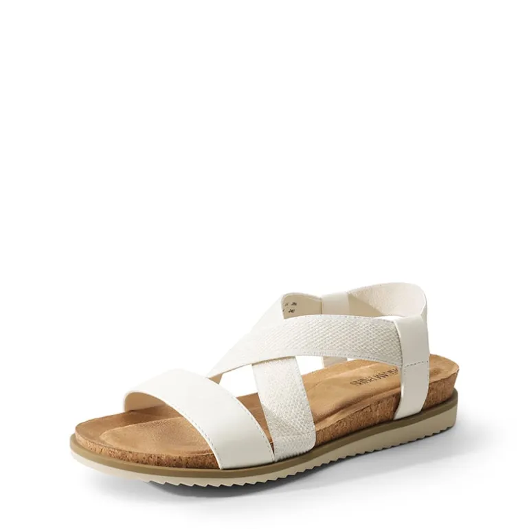Cushioned Footbed Elastic Strap Sandals