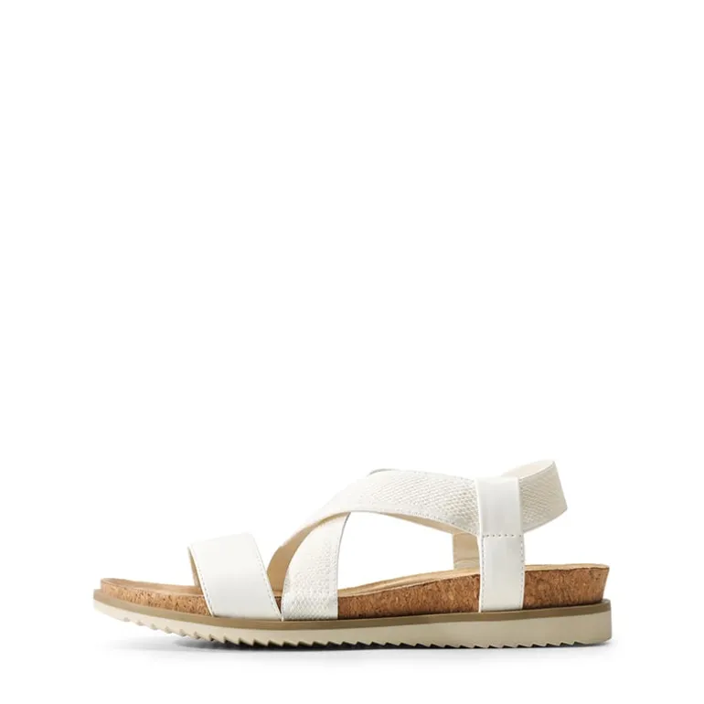Cushioned Footbed Elastic Strap Sandals