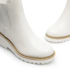 Cushioned Lining Wedge Chelsea Ankle Boots