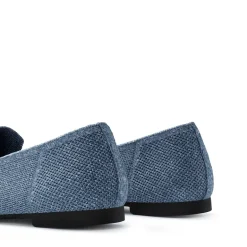 Cushioned Square Toe Knit Loafers