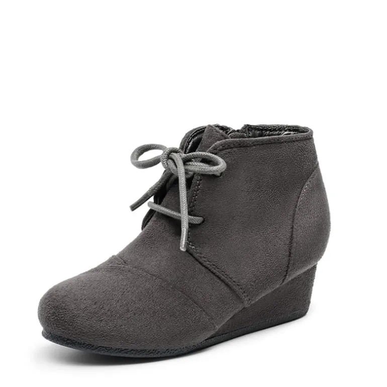 Cute and Comfortable Girl's Wedge Boots
