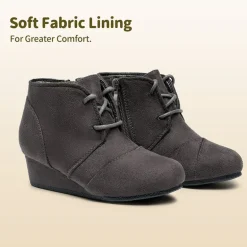 Cute and Comfortable Girl's Wedge Boots
