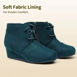 Cute and Comfortable Girl's Wedge Boots