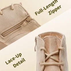 Cute and Comfortable Girl's Wedge Boots