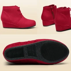 Cute and Comfortable Girl's Wedge Boots