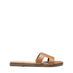 Cut-out Strap Light Sole Slide Sandals