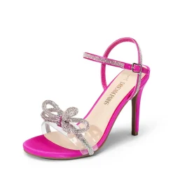 Double Bowknots Rhinestone Stiletto Heels