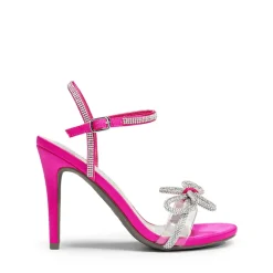 Double Bowknots Rhinestone Stiletto Heels