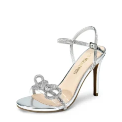 Double Bowknots Rhinestone Stiletto Heels
