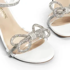 Double Bowknots Rhinestone Stiletto Heels