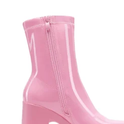Dreamy Square Toe Platform Chunky Ankle Boots - Stella
