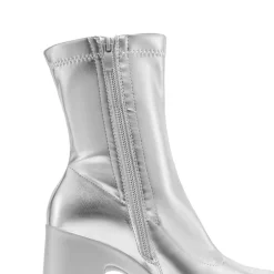 Dreamy Square Toe Platform Chunky Ankle Boots - Stella