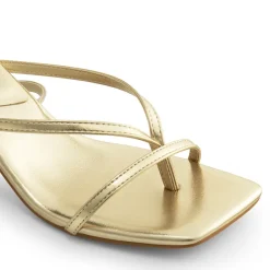 Dreamy Square Toe Strappy Kitten Heels