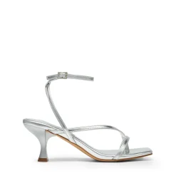 Dreamy Square Toe Strappy Kitten Heels