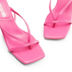 Dreamy Square Toe Strappy Kitten Heels