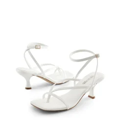 Dreamy Square Toe Strappy Kitten Heels