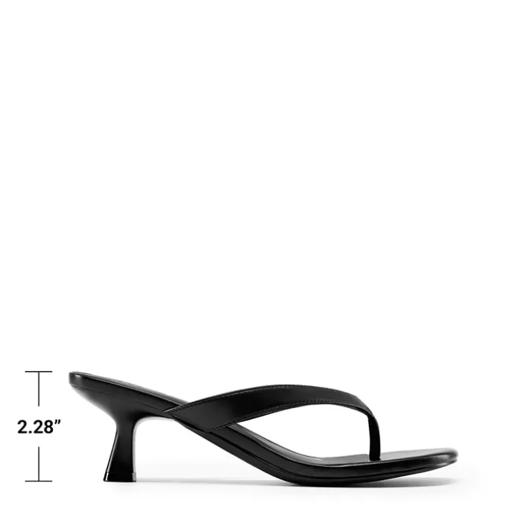 Dreamy Women’s Kitten Heel Thong Sandals