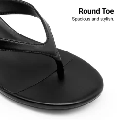 Dreamy Women’s Kitten Heel Thong Sandals
