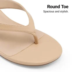 Dreamy Women’s Kitten Heel Thong Sandals