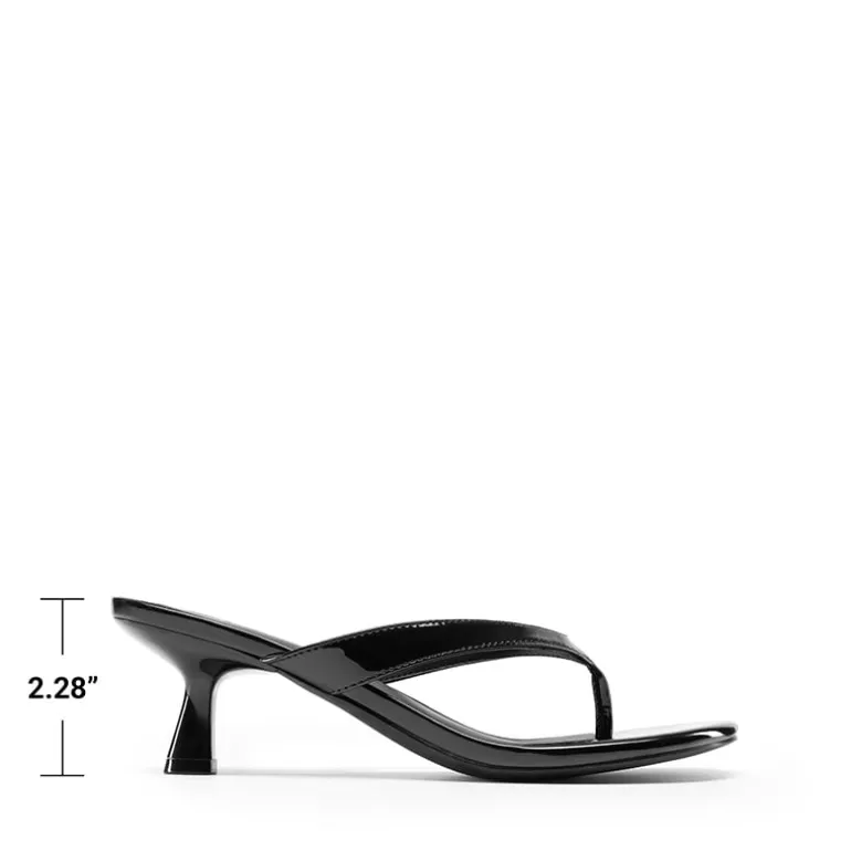 Dreamy Women’s Kitten Heel Thong Sandals