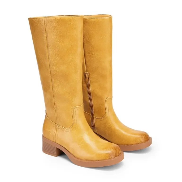 Dreamy Women’s Square Toe Knee-High Boots