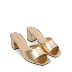 Dreamy Women’s Square Toe Low Heel Mules
