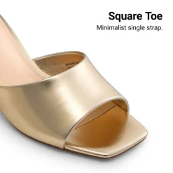 Dreamy Women’s Square Toe Low Heel Mules