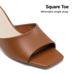 Dreamy Women’s Square Toe Low Heel Mules