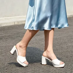 Dreamy Y2K Platform Heels with Square Toe
