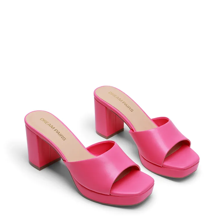 Dreamy Y2K Platform Heels with Square Toe