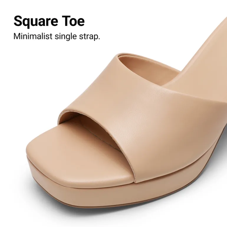 Dreamy Y2K Platform Heels with Square Toe