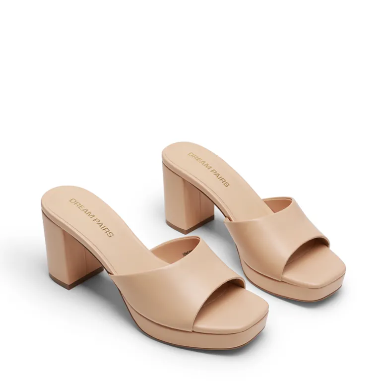Dreamy Y2K Platform Heels with Square Toe