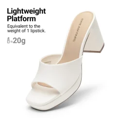 Dreamy Y2K Platform Heels with Square Toe