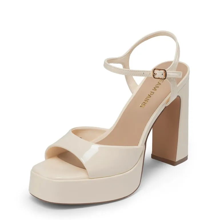 Dreamy Y2K-style Block Heel Platform Sandals