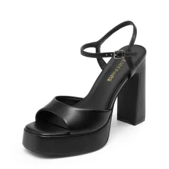 Dreamy Y2K-style Block Heel Platform Sandals