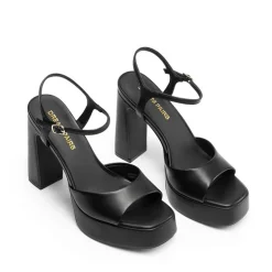 Dreamy Y2K-style Block Heel Platform Sandals