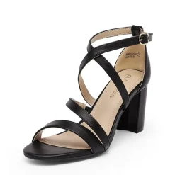 Dressy Chunky Strappy Sandals
