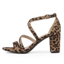 Dressy Chunky Strappy Sandals
