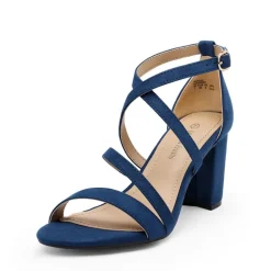 Dressy Chunky Strappy Sandals