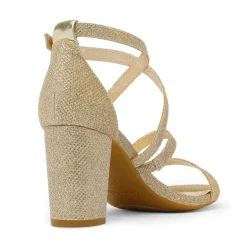 Dressy Chunky Strappy Sandals