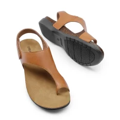 Dressy Thong Walking Flat Sandals