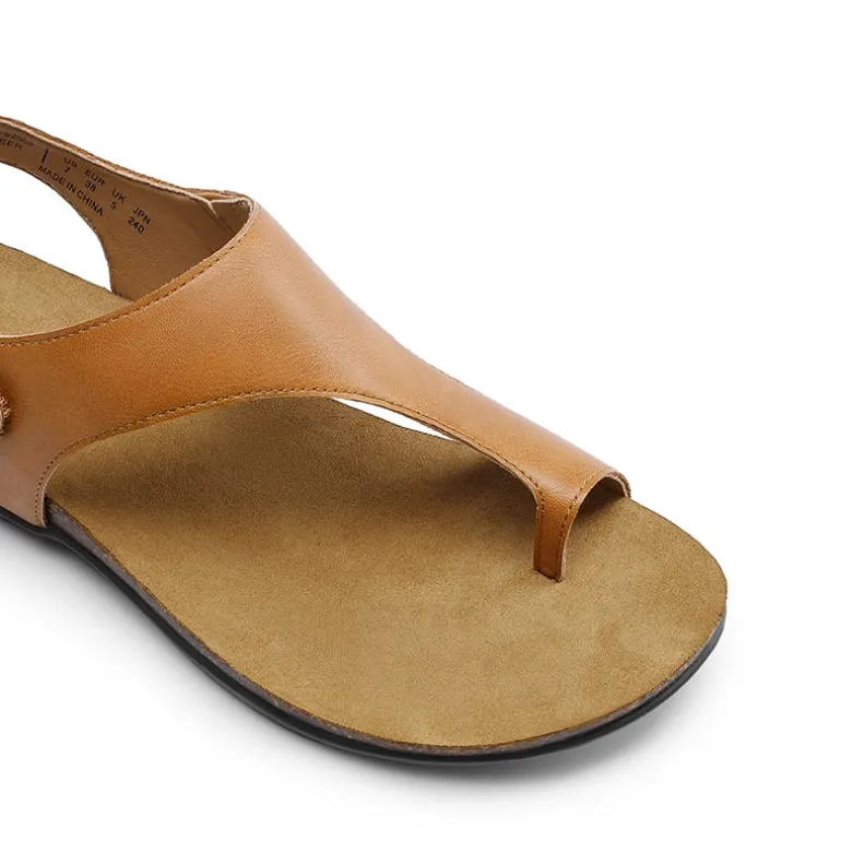 Dressy Thong Walking Flat Sandals