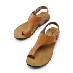 Dressy Thong Walking Flat Sandals