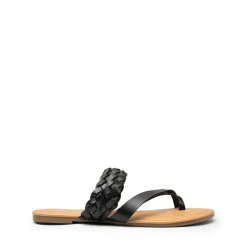 Durable Braided Slide Flat Sandals