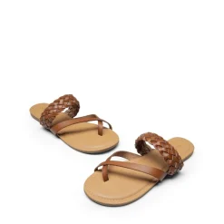 Durable Braided Slide Flat Sandals