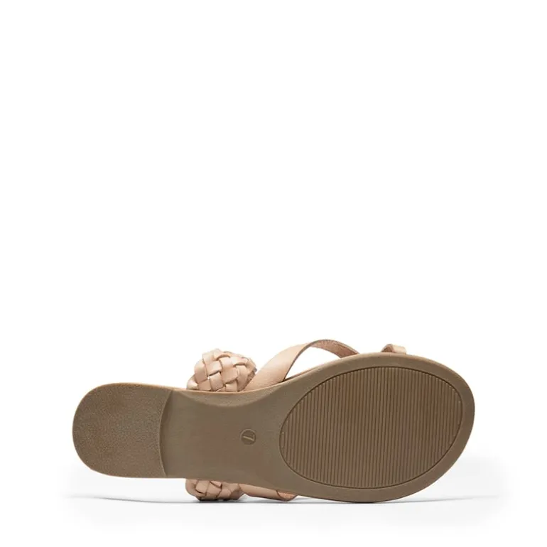 Durable Braided Slide Flat Sandals