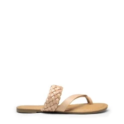 Durable Braided Slide Flat Sandals