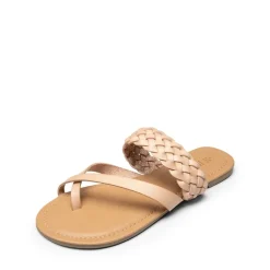 Durable Braided Slide Flat Sandals